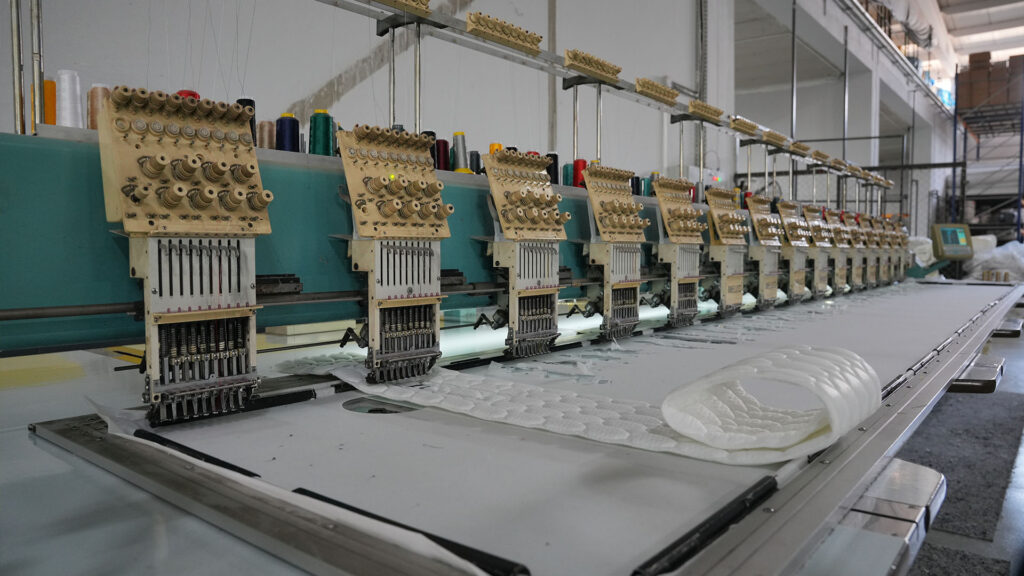 Luxarte fabrikası nakış makineleri