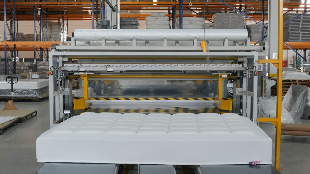 Luxarte fabrikası yatak paketleme hattı